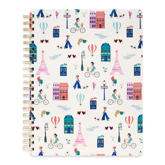 8.5" x 11" Spiral Lined Hardcover Notebook by Recollections